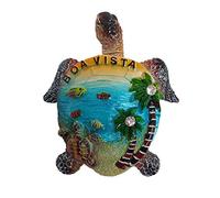 3D Sea Turtle Style Boa Vista Cape Verde Fridge Magnet Souvenir Gift Refrigerator Decor Magnetic Sticker Collection