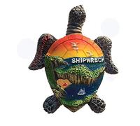 3D Sea Turtle Style Zakynthos Greece Fridge Magnet Travel Souvenir Gift Collection Home Kitchen Decoration Magnetic Sticker,Greece Refrigerator Magnet