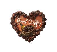 3D Seattle USA Refrigerator Magnet Coffee Heart-Shaped Style Tourist Souvenirs Stickers,Home & Kitchen Decoration USA Fridge Magnet