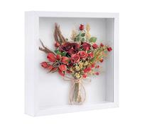 3D Shadow Box Frame - 8x8 in, Deep 3 cm Display Box for Crafts, Objects, Memories - Perfect for Travel, Anniversary, Wedding, Christmas, Valentines Day, Baptism, Graduation