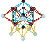 3D Shape Maker 200 Pieces 3D Printed Snakes, Block 3D Genius Educationa Toy Challenging 3D Puzzle Age 8 to 100