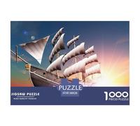 3d Ship,sailing-ship Jigsaw Puzzle Waterproof 1000 Piece Puzzle for Adults Gifts Fun Adults Jigsaw Puzzle Educational Games
