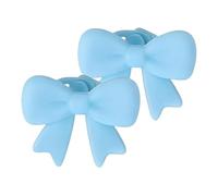 3D Silicone Bow Tie Cosplay Accessories | 2 Pieces Headset Attachment for Party, Streaming, Study, Work, Travel, Daily Journeys