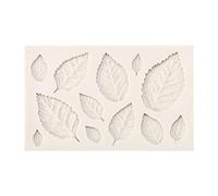 3D Silicone Leaves Fondant Cake Mold,Sugarcraft Mould Creative Chocolate DIY Decorating Tool with Food Grade Silicone, Microwave, Oven, Dishwasher Safe for Clay Crafts