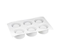 3d Silicone Mold 6 Holes Pudding Cupcake Art Cake Mould Baking Pastry Mousse Chocolate Mold Cake Tools