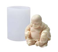 3D Silicone Mold - Buddha Making Molds for Aromatherapy, DIY Craft Soap Cake Molds, Spiritual Decorative Mold