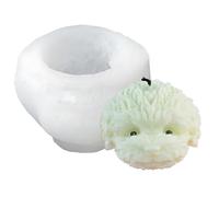 3D Silicone Mold Candle Molds, 3D Dog Silicone Mold, Chocolate Fondant Mold Cake Topper Decoration,Flexible Animal Plaster Aromatic Soap Mould for Baking Desserts, Pudding