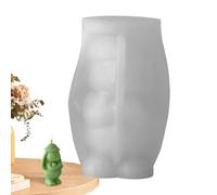 3D Silicone Rabbit Candle Mould - 3.9 Inch Rabbit Candle Mould | Epoxy Resin Moulds for Crafts | Standing Rabbit Mould for Cement & Soap | Animal Candle Mould Home Decoration