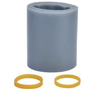 3D Silicone Skull Candle Mold Soft Flexible Reusable Skull Head Mold for DIY Candle Soap Making Craft Projects