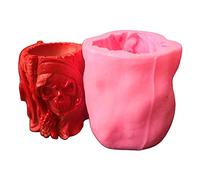 3D Skull Flowerpot Silicone Mold Epoxy Resin Decoration Making Soap Melt Resin Home Decoration Resin Silicone Molds for Jewelry