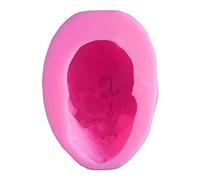 3D Skull Silicone Mould Epoxy Resin DIY Decoration Melting Resin Decoration Flower Skull Mould