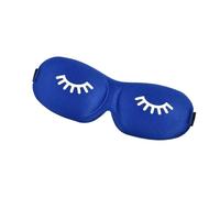 3D Sleep Mask Beauty Eyelash Sleeping Eye Mask Eyeshade Sleep Aid Travel Outdoor Home Eyes Rest Relax Eyecover Health Care(Blue)