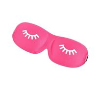 3D Sleep Mask Beauty Eyelash Sleeping Eye Mask Eyeshade Sleep Aid Travel Outdoor Home Eyes Rest Relax Eyecover Health Care(Rosered)