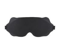 3D Sleep Mask, Silk Sleep Mask Luxury Cool and Lustrous Eye Cover, Breathable Blindfold Aid, 23.5x10cm, Easy to Use, Portable for Nighttime Home Travel Yoga Nap Relaxation