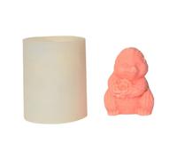 3D Sloths Silicone Moulds Cartoon Sloths Candle Molds Clay Molds Scented Candle Molds Animal Molds for Candle