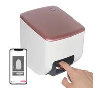 3D Smart Art Nail Printer, Mini Digital Mobile Nail Art Printer with App Control, Professional Electric Mini Nails Printing Machine with Automatic Recognition Function, for Home Nails