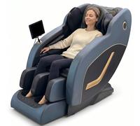 3D Smart Massage Chair with LCD Screen, Zero Gravity & Full Body Heat Therapy (Waist & Calves), 10 Auto Programs & 6 Techniques, Airbags, Compact No-Assembly Design