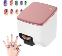 3D Smart Nail Printer, Mini Digital Mobile Nail Art Machine, WiFi/DIY/USB Support, Portable Nail Painting Device, 10 Seconds Painting for Home Use