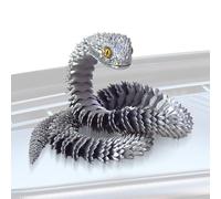 3D Snake, Desktop Fidget Animal Toy, 2.5 Ft Realistic 3D Printed Snake Ornament for Birthday Easter Basket Desk Decor Home Collectibles