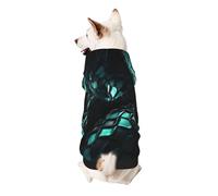 3d Snake Wallpaper Print Small Dogs Warm Hoodie, Soft And Breathable Sweatshirt, Easy To Wear Jumper For Winter And Fall, Cold Weather Hooded Coat Pullover