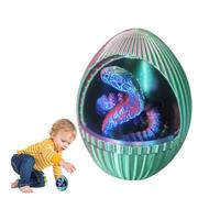 3D SnakeEggs - Bendable SnakeDesk Toy, 3D Printed Flexible Animal Figures | Fun Stress Relief Fidget, Curvy SnakeToys For Office Decor, Adult Entertainment, Creative Gift Accessories