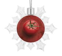 3D Snowflake Ornaments Shatterproof White Snow Flakes Christmas Decorations Tomatoes on The Wall Hanging Ornament for Xmas Winter Wonderland Frozen New Year Holiday Birthday Party Supply