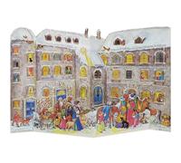 3D Snowy Castle Christmas Advent Calendar | Traditional Pop-Up Christmas Picture Advent Calendar - 26.5 x 35cm