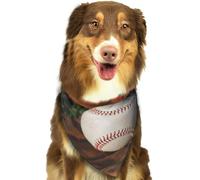 3D Soccer Dog Bandanas Adjustable Kerchief Triangle Bibs Scarf Washable Soft Pet Bandanas for Medium Large Puppy Cats Pet Costume Accessories Decoration