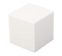 3D Soft Rubber Carving Block for Stamp Making and DIY Crafts, White 5x5x5CM, Ideal for Schools, Families, and Themed Medallions