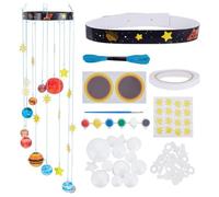 3D Solar System Model Foam Ball Kit Complete DIY Hanging Solar Project Kit for Hanging Space Christmas Birthday Gift