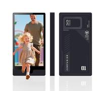 3D Spatial Display Family/Pet Photo Frame Home Decor 5.7''Screen Headset/Glasses-Free One-Click 2D Image to 3D Holographic Monitor Gift Celebrities/Anime/Game Character (C1)