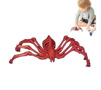 3D Spider Model - Halloween Spider Action Figure For Display | Realistic 3D Printed Fidget Toy | Creepy Collectible Model For Tabletop Bedroom Decor | Halloween Desk Ornament For Living Room St