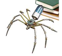 3D Spider Puzzle - Synthetic Polymer, 3D Mechanical Metal Handmade Activities, Spider Model Toy, Arachnid Engineering Component, Professional Assemblage Maintenance Equipment | Board Game Sch