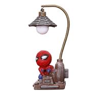 3D SpiderMan Night Light Table LED Lamp Children Kids Table Bedside Night Light