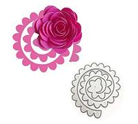 3D Spiral Flower Metal Die Cuts,3D Flower Garland Wedding Cutting Dies Cut Stencils for DIY Scrapbooking Photo Decorative Embossing Paper Dies for Scrapbooking Card Making