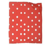3D Spots, Polka Dots Print Plush Fleece Throw Blanket - Minimalist Design Design for Kids, Teens, And Adults - Soft And Warm Microfiber - Perfect for Sofa, Couch, And Bed 40x50inch(100x130cm)