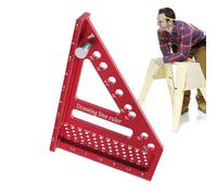 3d Square - 22.5-90 Degree Multi Angle Layout Tool,Woodworking Square | for Dad Husband Men Engineer Carpenter Construction Shop Home Work