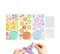 3D Stackable Stickers Decorative, Cute, Handmade