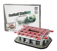 3D Stadium Puzzle, College Football Stadiums 3D Replica, Classic Paper Soccer Ball Puzzle Model Kit, Handmade Cardboard Ornaments Souvenir Gift(San Siro)