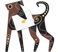 3D - Stand up, Fold Out Card, Dog Shape Card - Zola #SDC143