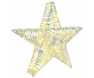 3D Star with 50 LEDs Warm white Christmas Decoration Holiday Ornament vidaXL