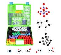 3D STEM Molecular Model Kit, Hands On Build Chemistry Set Visual Learning Molecular Set Easy Assemble STEM Tools for School and Home Study