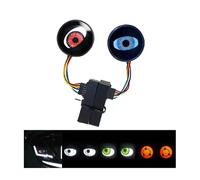3d Stereo Car Devil Eye Demon Evil Eyes Headlight,Usb Led Dynamic Devil Eyes Light for Cars,12v Led Wifi Control Devil Eyes Car Light Headlight for Any Car Model,Mini Projector Lamp (1pcs 8style)