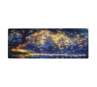 3d Stereo Visual Effect Forest Creek Back Mouse Pad In Big Extended Non-Slip Rubber Base Mousepad With Stitched Edges Gaming Pc Desktop Large Mouse Pad 11.8x31.5