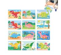 3D Sticker Book, EVA Foam Handmade Set, 7.09x4.72 inches, Creative Sticker Art, Various Fun Themes for Kids Craft, Preschool Learning, Boys, Girls, Interactive Activity, Gift Idea