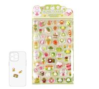 3D Sticker - Cartoon Animal Decals Decals, 3D Cartoon Relief Stickers, for Laptops, Mobile Phone Cases, as a Reward for Birthday, for Activities in the Classroom, as Prizes and for