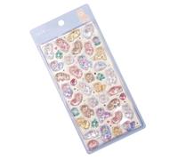 3D Sticker, Crystal Cartoon Animal Decal, Decorative Laptop Stickers for Kids Classroom Rewards, Journal, School Planner, Scrapbook, Diary, Suitcase, Phone Case, Fun and Sparkly Craft Decor