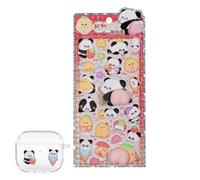 3D Sticker Panda Cute Aesthetic Sticker Decoration - Animal Notebook Decals - Suitable for Mobile Phone Cases, Scrapbooking, Diaries, Laptops, Crafts, Children, Girls, Women and