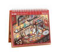 3D Sticker Scene Book 10 Sets DIY Fun Desk Organization Theme Collage