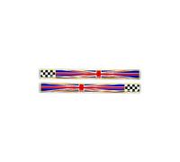 3D Sticker Slim UK Flag and Chess DX+SX